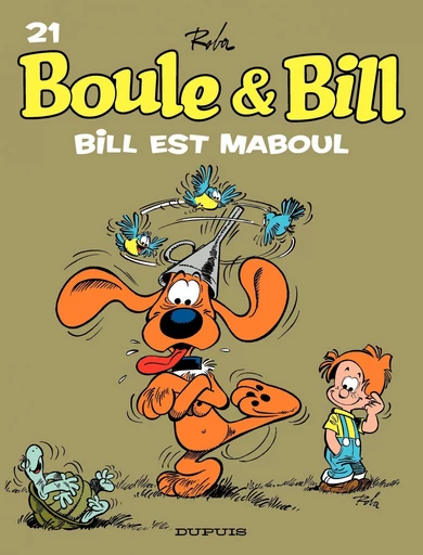 Boule et Bill - Tome 21 - Bill est maboul - Jean Roba - Dupuis