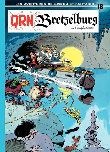 Spirou et Fantasio - Tome 18 - QRN sur Bretzelburg -  Franquin - Dupuis