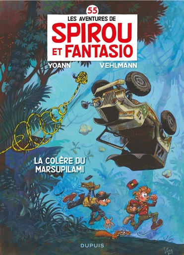 Spirou et Fantasio - Tome 55 - La colère du Marsupilami - Fabien Vehlmann - Dupuis