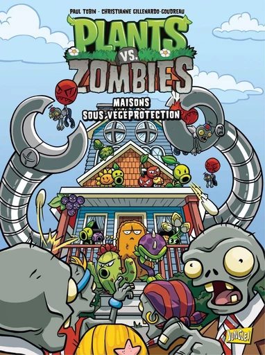 Plants vs Zombies - Tome 15 - Maisons sous végéprotection -  Collectif - Jungle