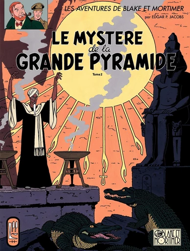 Blake et Mortimer - Tome 5 - Le Mystère de la Grande Pyramide 2/2 -  Edgar P. Jacobs - Dargaud