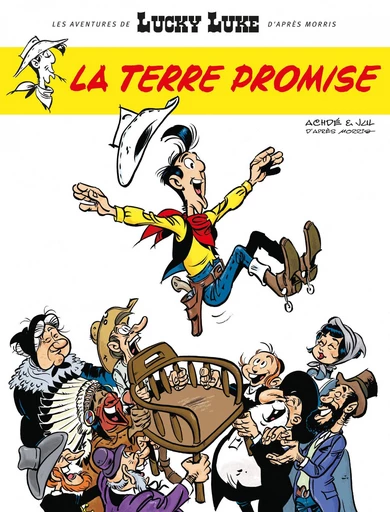 Les aventures de Lucky Luke d'après Morris - Tome 7 - La Terre promise -  Jul - Lucky Comics