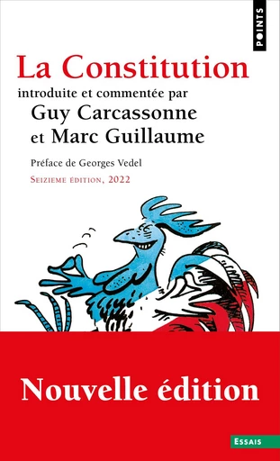 La Constitution (16e édition) - Marc Guillaume, Guy Carcassonne - Points