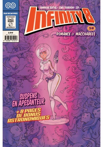 Infinity 8 - Comics 3 - Romance et macchabées -  ZEP, Lewis Trondheim - Rue de Sèvres