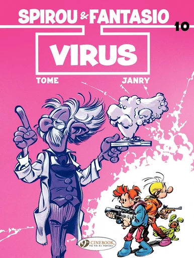 Spirou & Fantasio - Volume 10 - Virus -  Tome - Cinebook