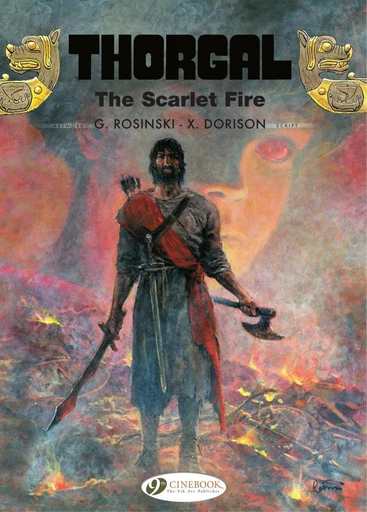 Thorgal - Volume 27 - The Scarlet Fire - Xavier Dorison - Cinebook