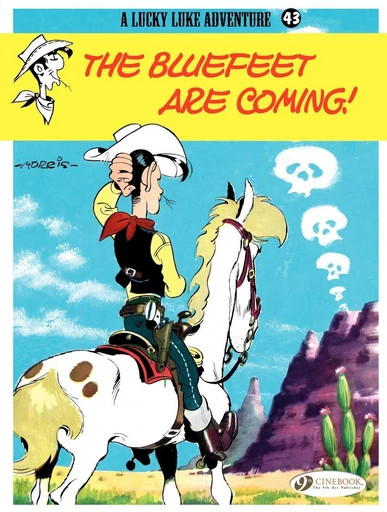 Lucky Luke - Volume 43 - The Bluefeet are coming! -  Morris - Cinebook