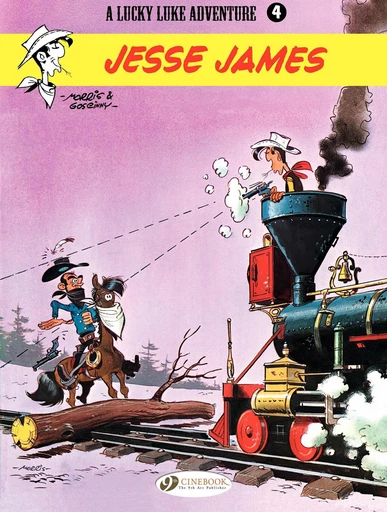 Lucky Luke - Volume 4 - Jesse James -  Goscinny - Cinebook