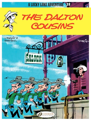 Lucky Luke - Volume 28 - The Dalton Cousins - René Goscinny,  Morris - Cinebook