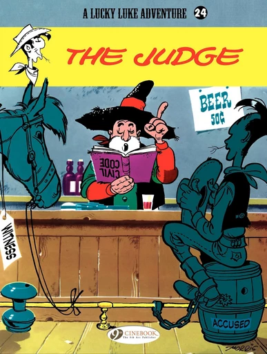 Lucky Luke - Volume 24 - The Judge - René Goscinny,  Morris - Cinebook