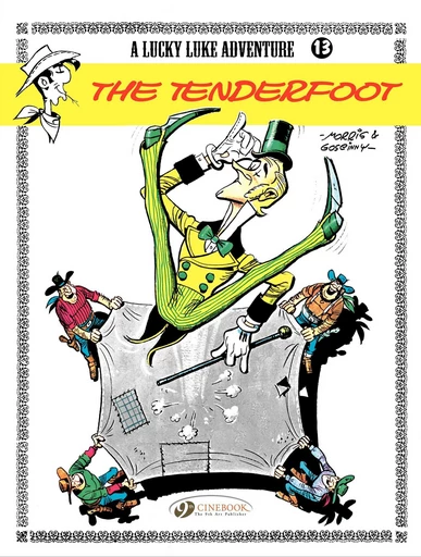 Lucky Luke - Volume 13 - The Tenderfoot - René Goscinny,  Morris - Cinebook