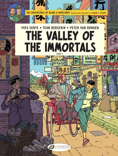 Blake & Mortimer - Volume 25 - The Valley of the Immortals - Yves Sente - Cinebook