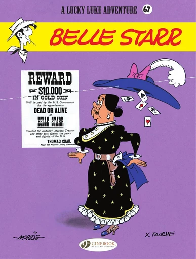 Lucky Luke - Volume 67 - Belle Starr - Xavier Fauche - Cinebook