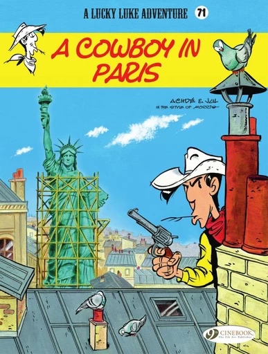 Lucky Luke - Volume 71 - A Cowboy in Paris -  Jul - Cinebook