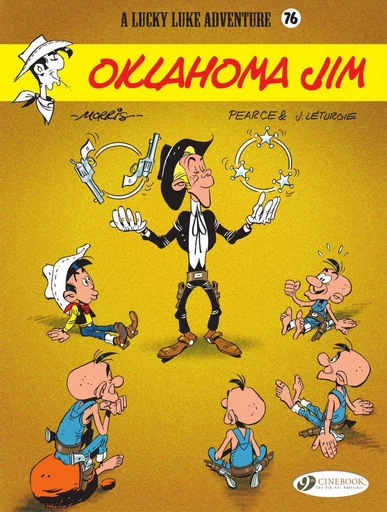 Lucky Luke - Volume 76 - Oklahoma Jim - Jean Leturgie,  Pearce,  Morris - Cinebook