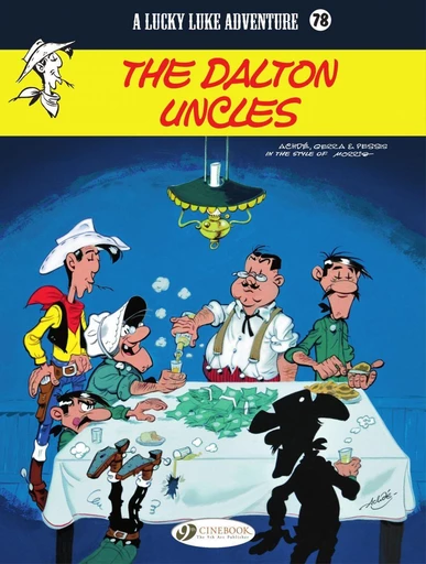 Lucky Luke - Volume 78 - The Dalton Uncles - Laurent Gerra, Jacques Pessis - Cinebook