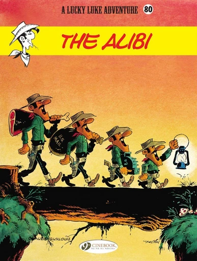 Lucky Luke - Volume 80 - The Alibi - Claude Guylouis - CINEBOOK