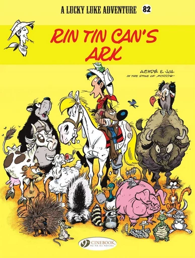 Lucky Luke - Volume 82 - Rin Tin Can's Ark -  Jul - CINEBOOK