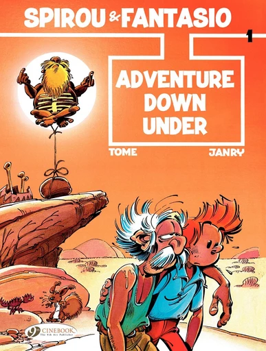 Spirou & Fantasio - Volume 1 - Adventure Down Under -  Tome - Cinebook