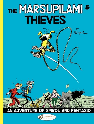 Spirou & Fantasio - Volume 4 - The Marsupilami Thieves -  Franquin - Cinebook