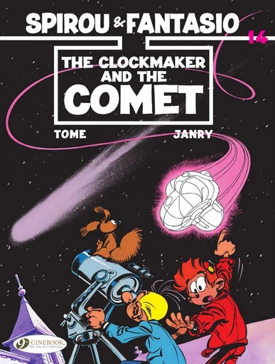 Spirou & Fantasio - Volume 14 - The Clockmaker and the Comet -  Tome - Cinebook