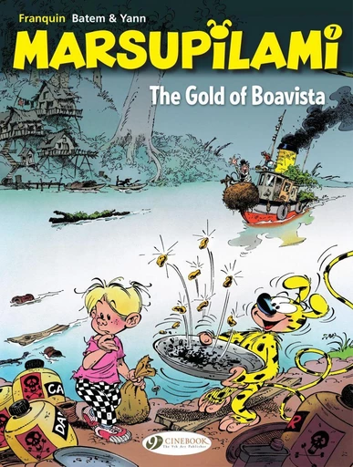 The Marsupilami - Volume 7 - The Gold of Boavista -  Franquin,  Yann - Cinebook