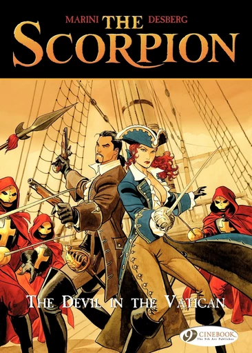 The Scorpion - Volume 2 - The Devil in the Vatican - Stephen Desberg, Enrico Marini - Cinebook