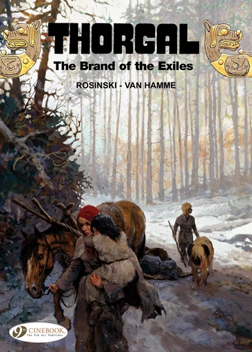 Thorgal - Volume 12 - The brand of the exiles - Jean Van Hamme - Cinebook