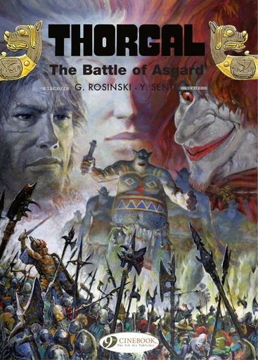 Thorgal - Volume 24 - The Battle of Asgard - Yves Sente - Cinebook