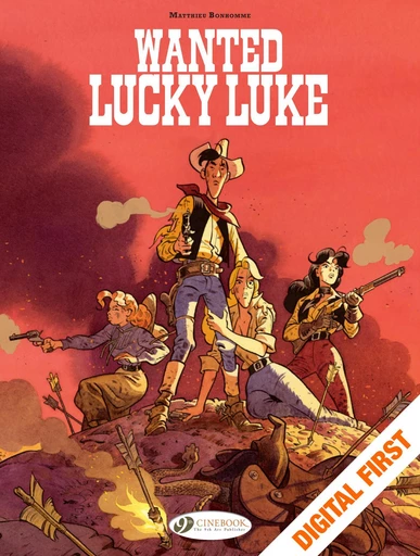 Wanted Lucky Luke - Matthieu Bonhomme - CINEBOOK