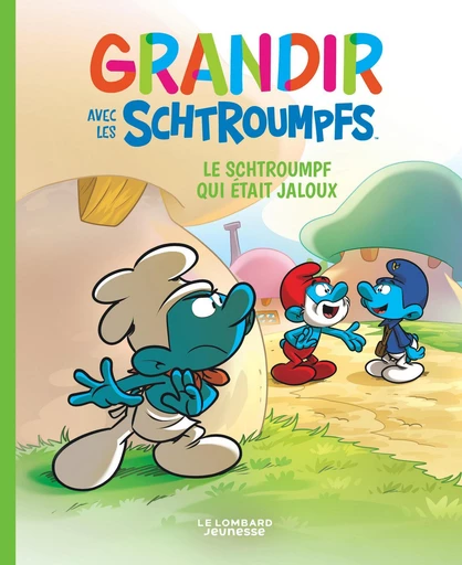 Grandir avec les Schtroumpfs - Tome 14 - Le Schtroumpf qui était jaloux -  Falzar, Thierry Culliford - Le Lombard Jeunesse