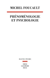 Phénoménologie et Psychologie