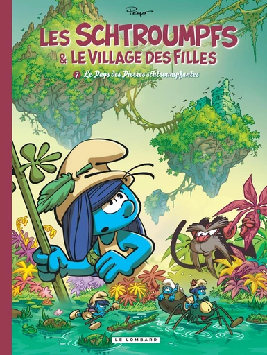 Les Schtroumpfs et le village des filles - Tome 7 - Le Pays des Pierres schtroumpfantes -  Parthoens, Thierry Culliford - Le Lombard