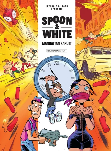 Spoon & White - Tome 7 - Manhattan Kaputt - Jean Leturgie,  Yann, Franck Isard - Bamboo