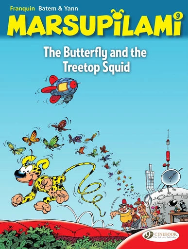 Marsupilami - Vol. 9 - The Butterfly and the Treetop Squid -  Franquin,  Yann - Cinebook