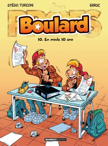 Les Profs présentent : Boulard - Tome 10 - En mode 10 ans -  Erroc - Bamboo