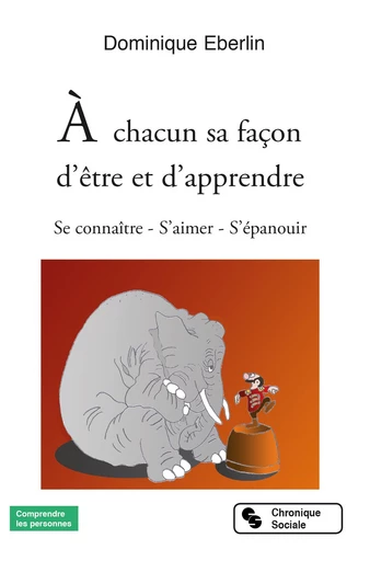 À chacun sa façon d'être et d'apprendre - Dominique Eberlin - Chronique Sociale