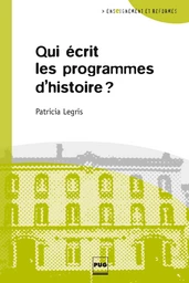 Qui écrit les programmes d'histoire?