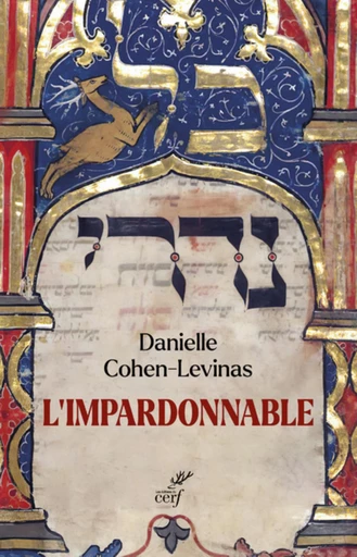 L'IMPARDONNABLE -  COHEN-LEVINAS DANIELLE - Editions du Cerf