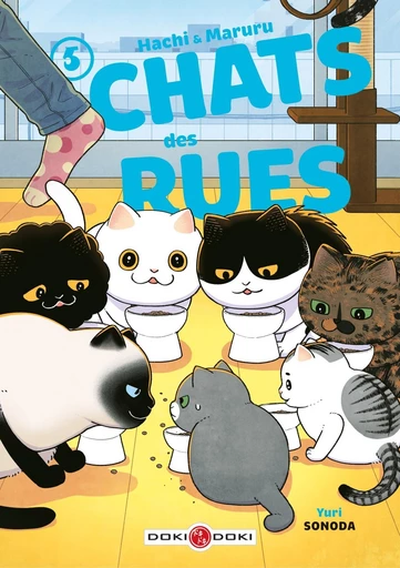 Hachi & Maruru - Chats des rues - Tome 5 - Chats des rues - Yuri Sonoda - Bamboo