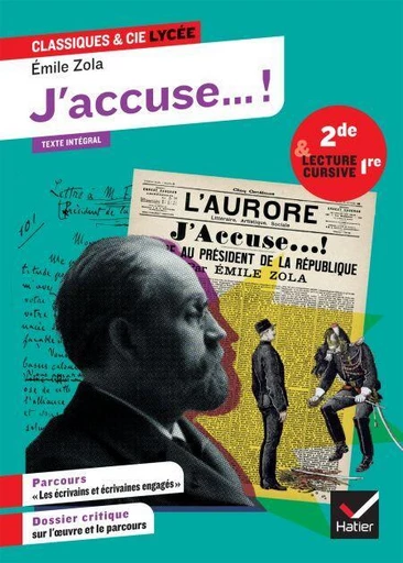 J'accuse... ! - Émile Zola, Chloé Brendlé, Johan Faerber - Hatier