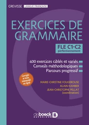 Grevisse FLE C1-C2 Exercices de grammaire