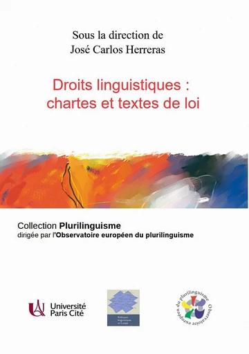 Droits linguistiques : Chartes et textes de loi - sous la direction de Herreras - Bookelis