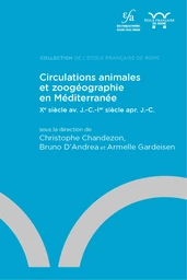 Circulations animales et zoogéographie en Méditerranée