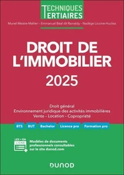 Droit de l'immobilier 2025