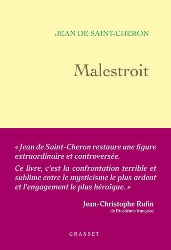 Malestroit - Jean de Saint-Cheron - Grasset