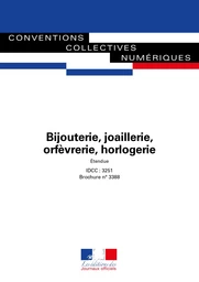 Bijouterie, joaillerie, orfèvrerie, horlogerie (BJOH)