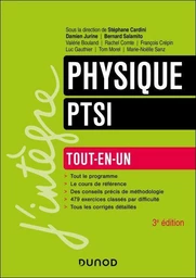 Physique tout-en-un PTSI - 3e éd.