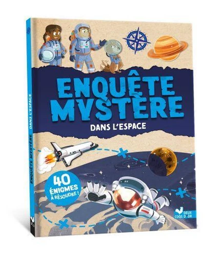 Enquête mystère - Dans l'espace -  Concepteo - Deux Coqs d'Or