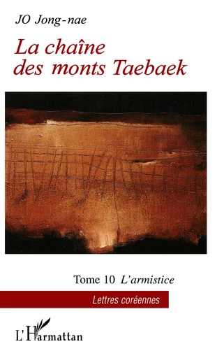 La chaîne des monts Taebaek - Jong-Nae Jo - Editions L'Harmattan